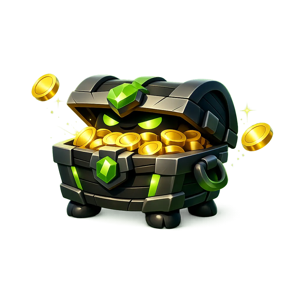 BCGame bonus section promo image featuring a glowing 3D crystal gem with premium lighting on dark background